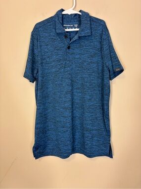 abercrombie kids Blue Heather Polo - Short Sleeve 11/12